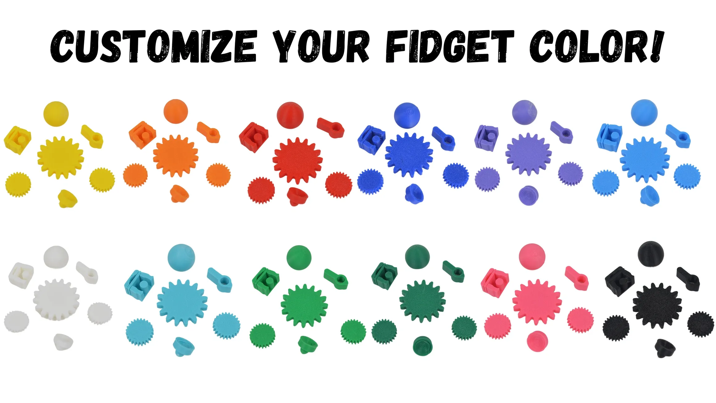 CraftFidgets 3D Customizer Preview - Design Your Perfect Fidget Cube